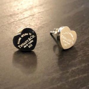 Tiffany & Co heart necklace and earrings